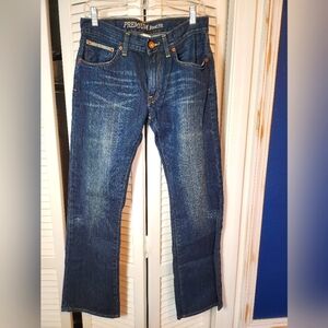 GAP Men's Premium Boot Fit dark blue jeans. Size 29×30 .